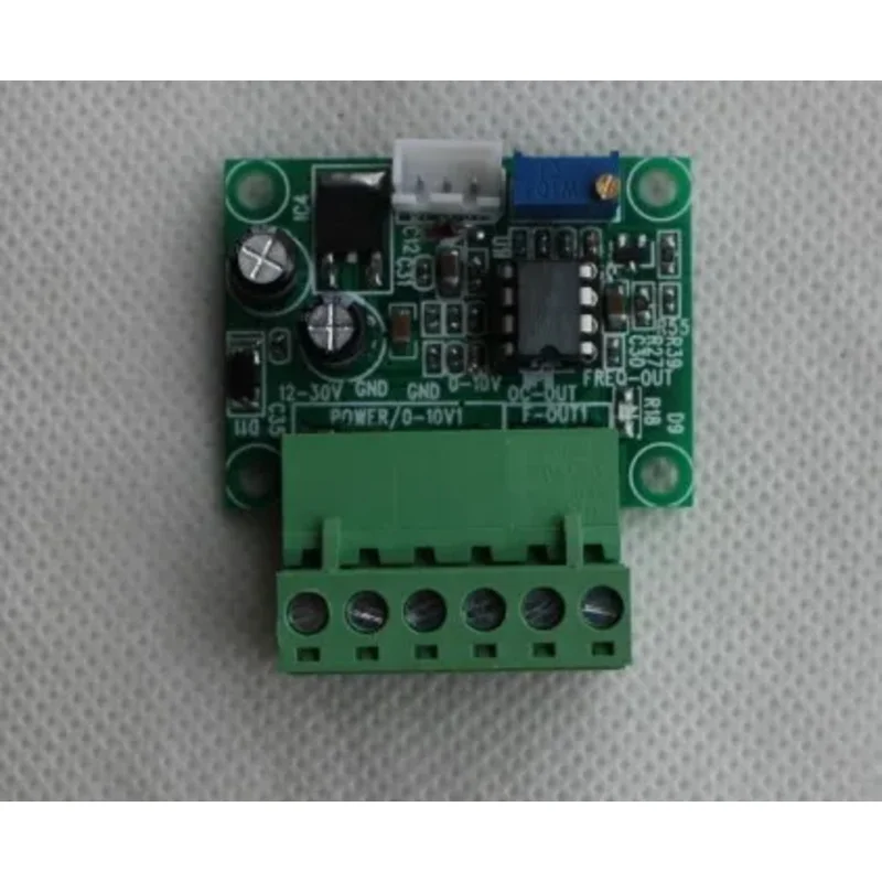 Módulo de conversión V/F, voltaje, frecuencia Variable, 0-10V/0-5V a 0-10KHZ, accesorios para máquina de grabado PLC
