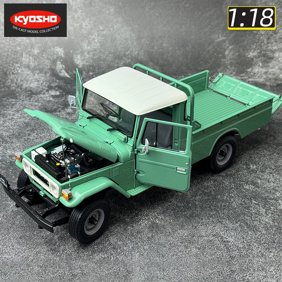 KYOSHO 1:18 scale Toyota Land Cruiser LC40 pickup Land Cruiser off-road vehicle car model Static display holiday gift collection