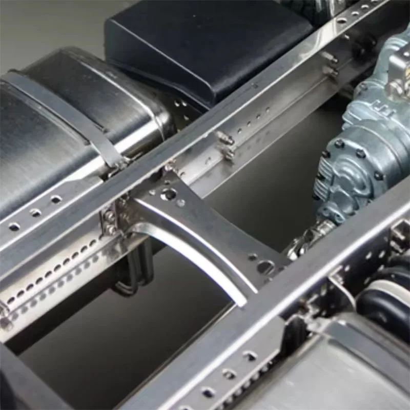 Scaleclub RC 1/14 Truck Querträger Zwischenachsantrieb Getriebewelle für Tamiya 770s MAN TGX Benz RC Anhänger Antriebswelle – Detail 4