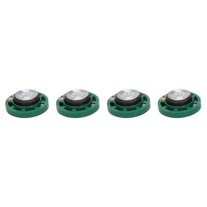 8X 0.25 W 32 Ohm Plastic Magnetic Speaker With 27 Mm Diameter Green + Silver