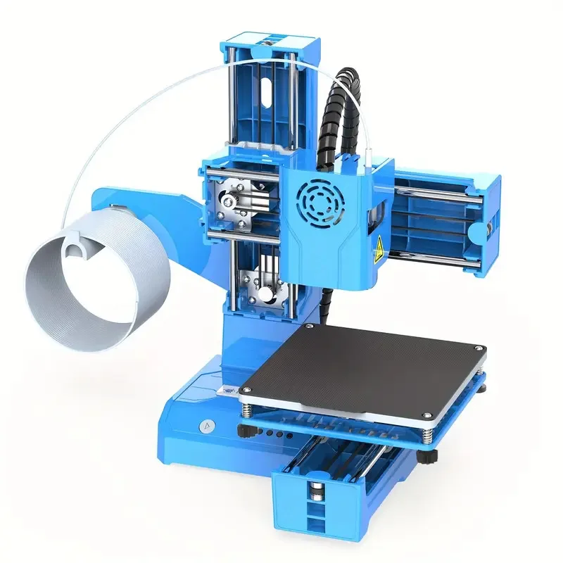 EasyThreed K9 Compact 3D Printer - Entry-Level, Low-Noise, Small-Scale 3D Printing Machine for PLA/TPU 1.75mm Filament - US Plug