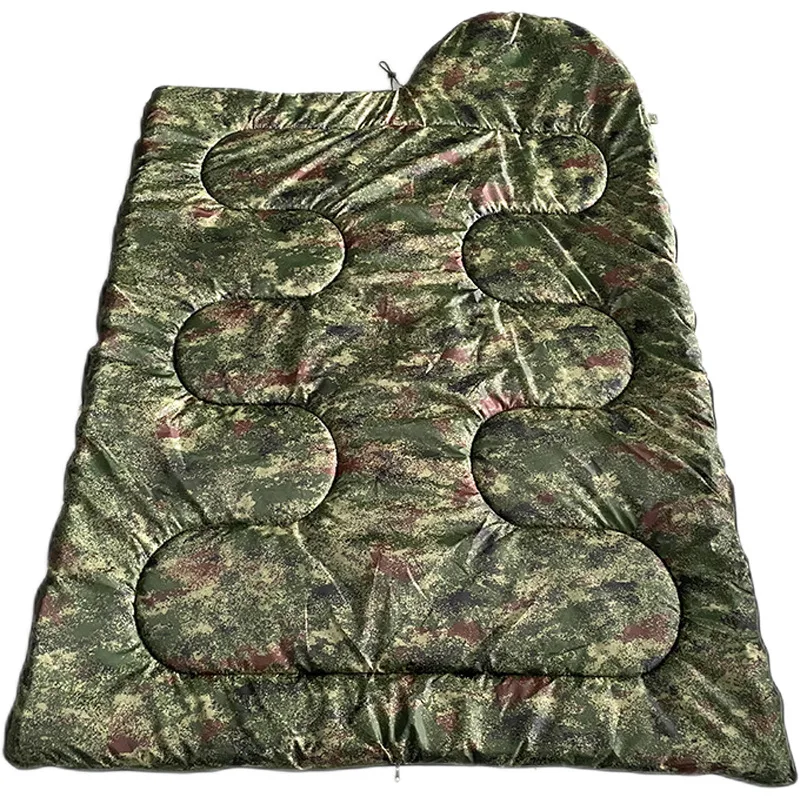 1000g Camouflage Sleeping Bag Tactical Winter Thicken Thermal Camping Envelope Outdoor Warm