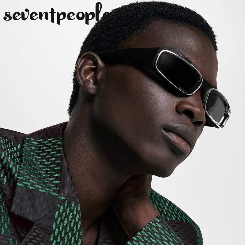 

Small Frame Rectangle Sunglasses Men 2026 Luxury Brand Designer Fashion Square Sun Glasses For Men Retro Outdoor Shades Eyewear