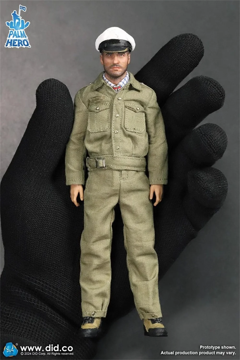 Best Sell 1/12 DID XD80026 Palm Pocket Series U Boat Soldier Captain Doll About 6" Full Set Moveable Action Figure Gift