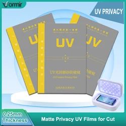 Vormir 10pcs HIgh Quality UV Privacy Protective Films for Plotter Screen Protector Cutting Machine Hydrogel Movies for Phones