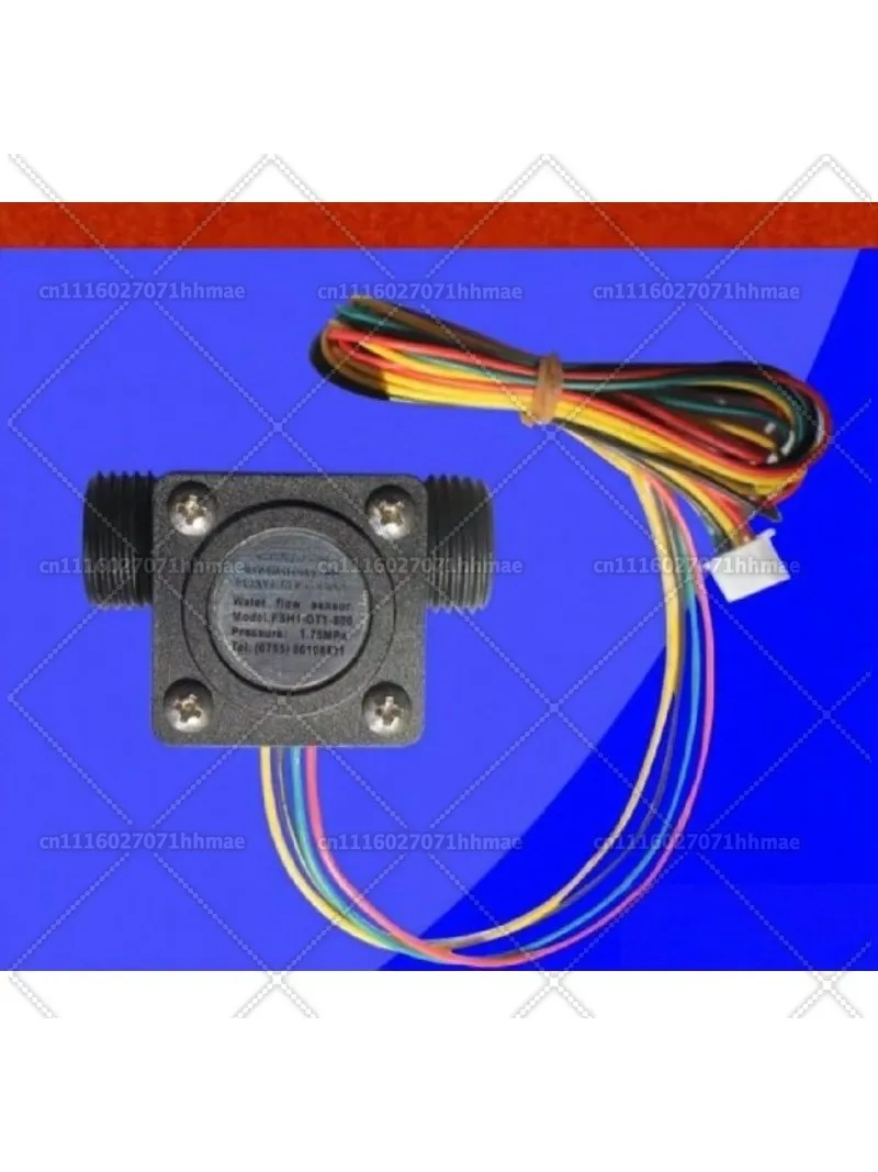 Water Flow Sensor with Temperature High Precision Flow Meter FSH1-DT1-800