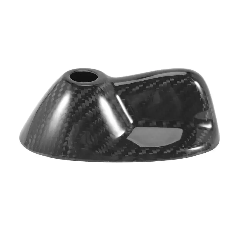 

Carbon Fiber Car Roof Shark Fin Antenna Decal Aerials Decoration Cover For Mini Cooper Clubman R55 R56
