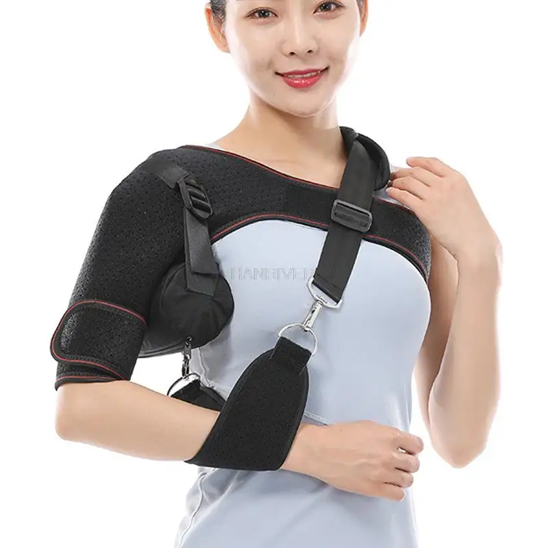Rehabilitation shoulder support subluxation dislocation shoulder joint fixation belt stroke hemiplegia forearm sling