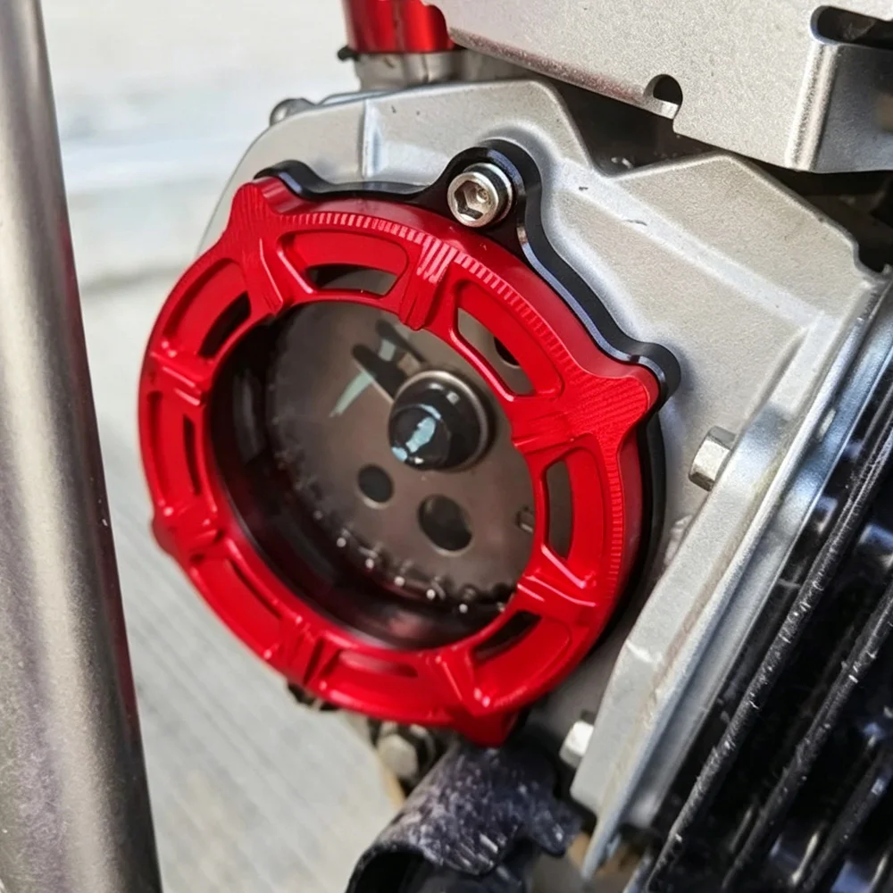 Motorcycle CNC Perspective Clear Cam Cover For Honda MONKEY125 CT125 Trail 125 GROM MSX125 DAX125