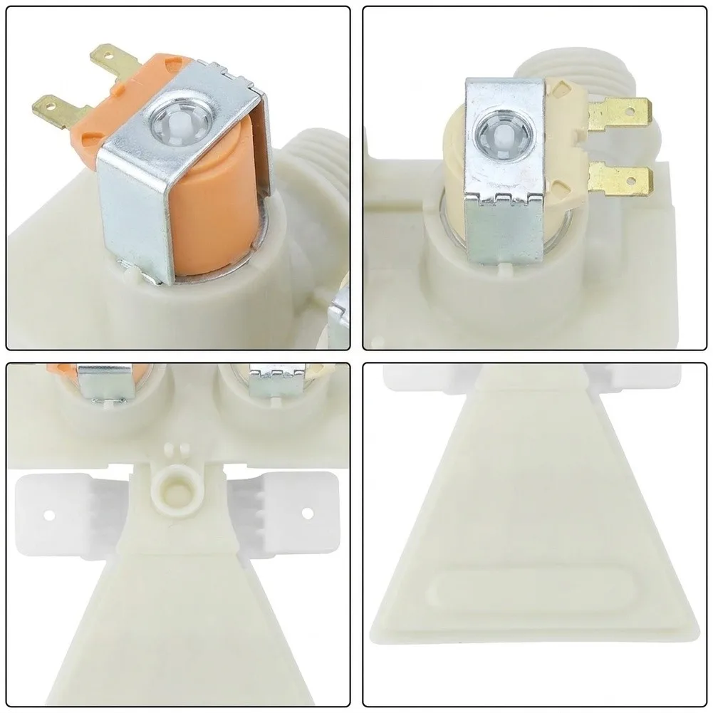 Hot Cold Water Valve Dual Water Inlet Valve Efficient Water Flow Oem Standard Materials Abs Construction Leak Resistant Design