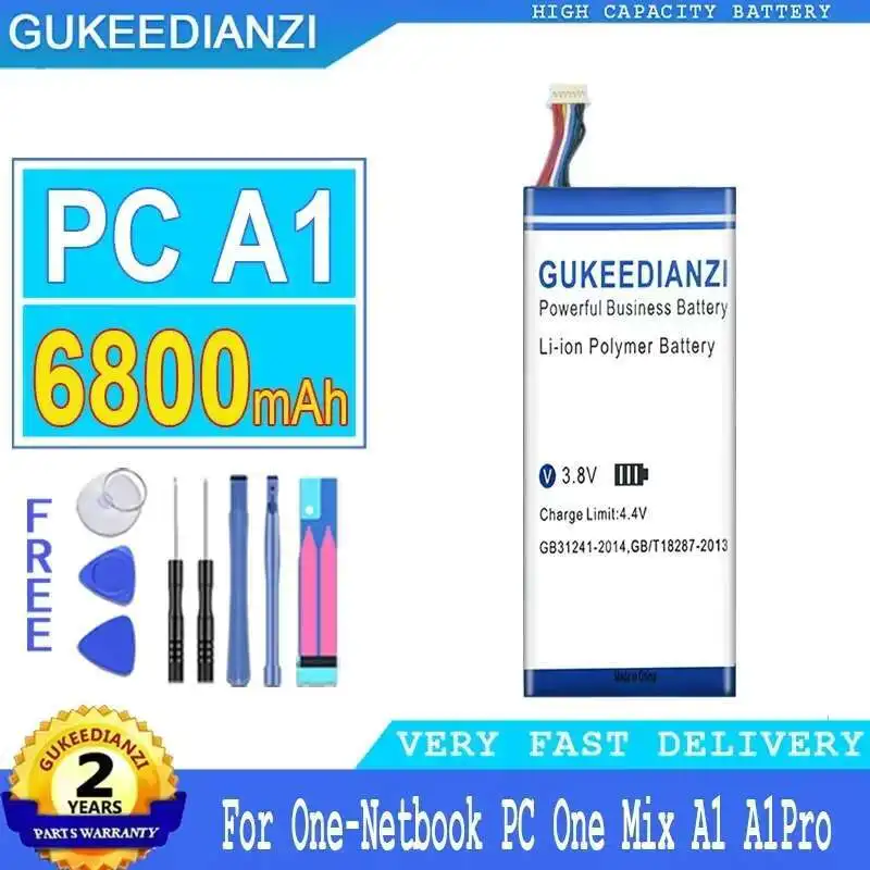 

Аккумулятор для ноутбука One-Netbook 7-дюймовый инженерный планшетный ПК One Mix A1 Pro A1Pro 6800 мАч надежный источник питания