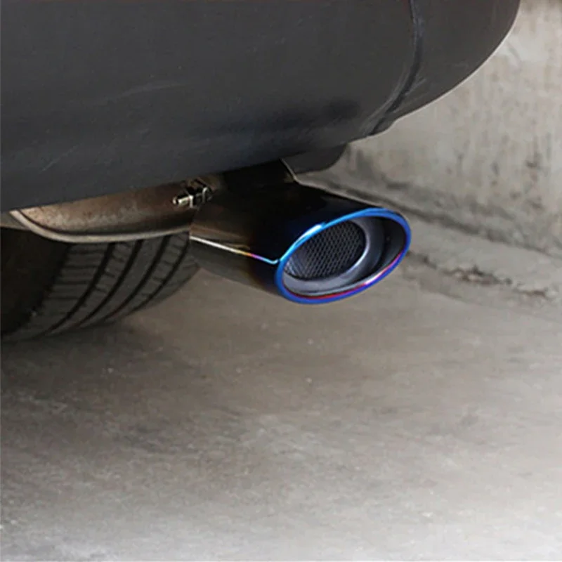 Car Exhaust Tip Pipe Cover For Ford Focus 3 2 Suzuki SX4 Peugeot 207 408 307 Chevrolet Cruze Mitsubishi Outlander Accessories