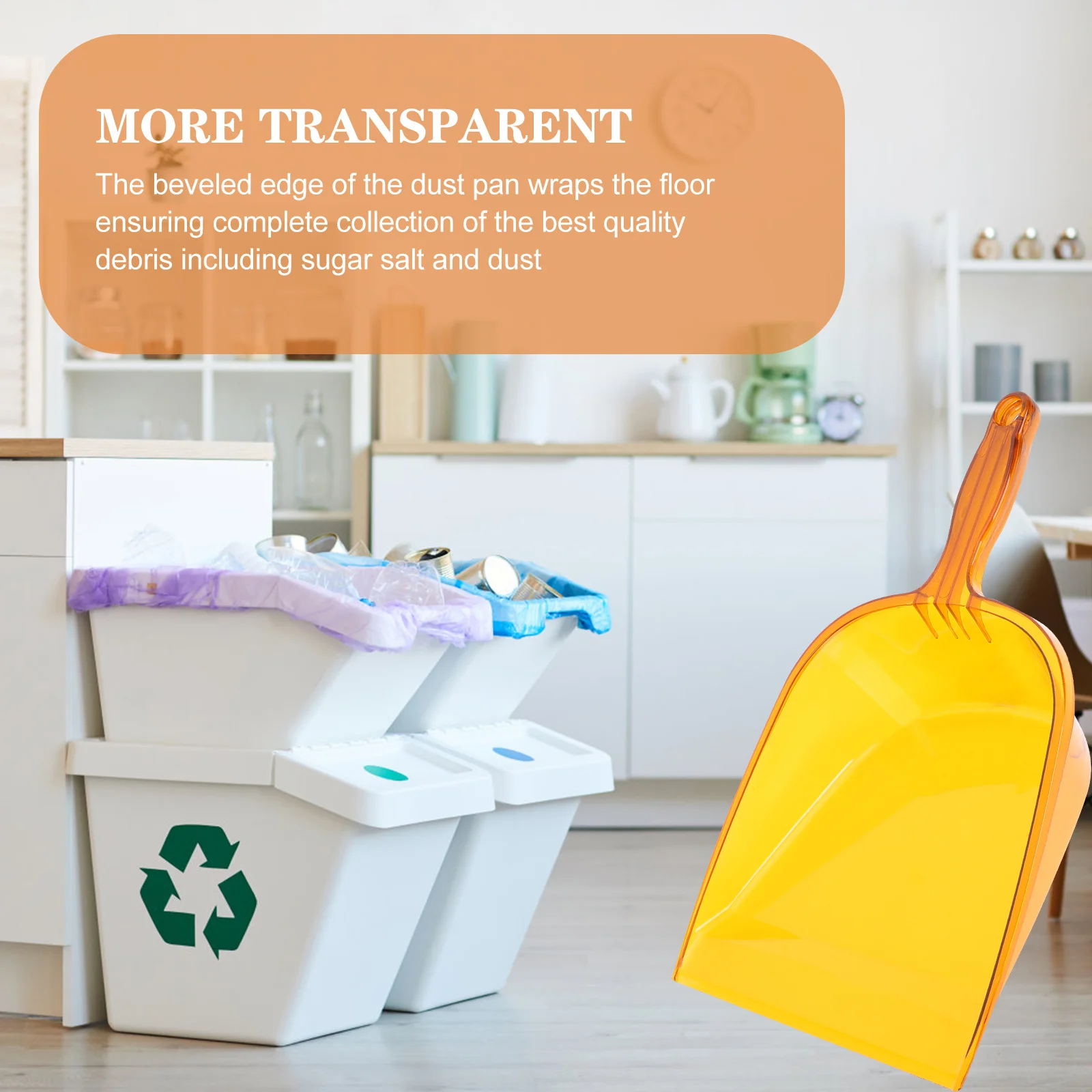 

Handheld Dustpan Plastic Desktop Thickened Small Cleaning Dustpan Home Office Kitchen Desktop Cleaning Tool Efficient Garbage