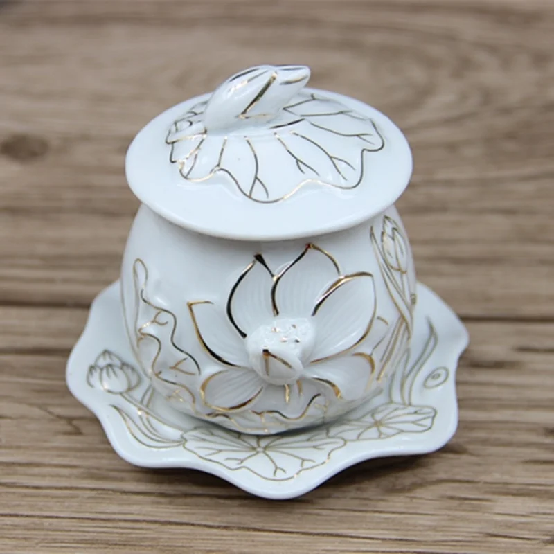 

Buddhist Supplies Immortal Cup Holy Water Cup Great Compassion Water Cup Lotus Offering Cup Bodhisattva Buddha Cup Wordless Pure