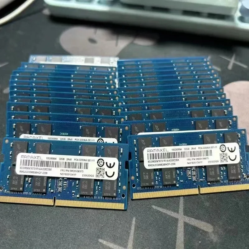 A+RAMAXEL RAMS DDR4 32GB 2Rx8 PC4-3200AA-SE1 Laptop Memory Ddr4