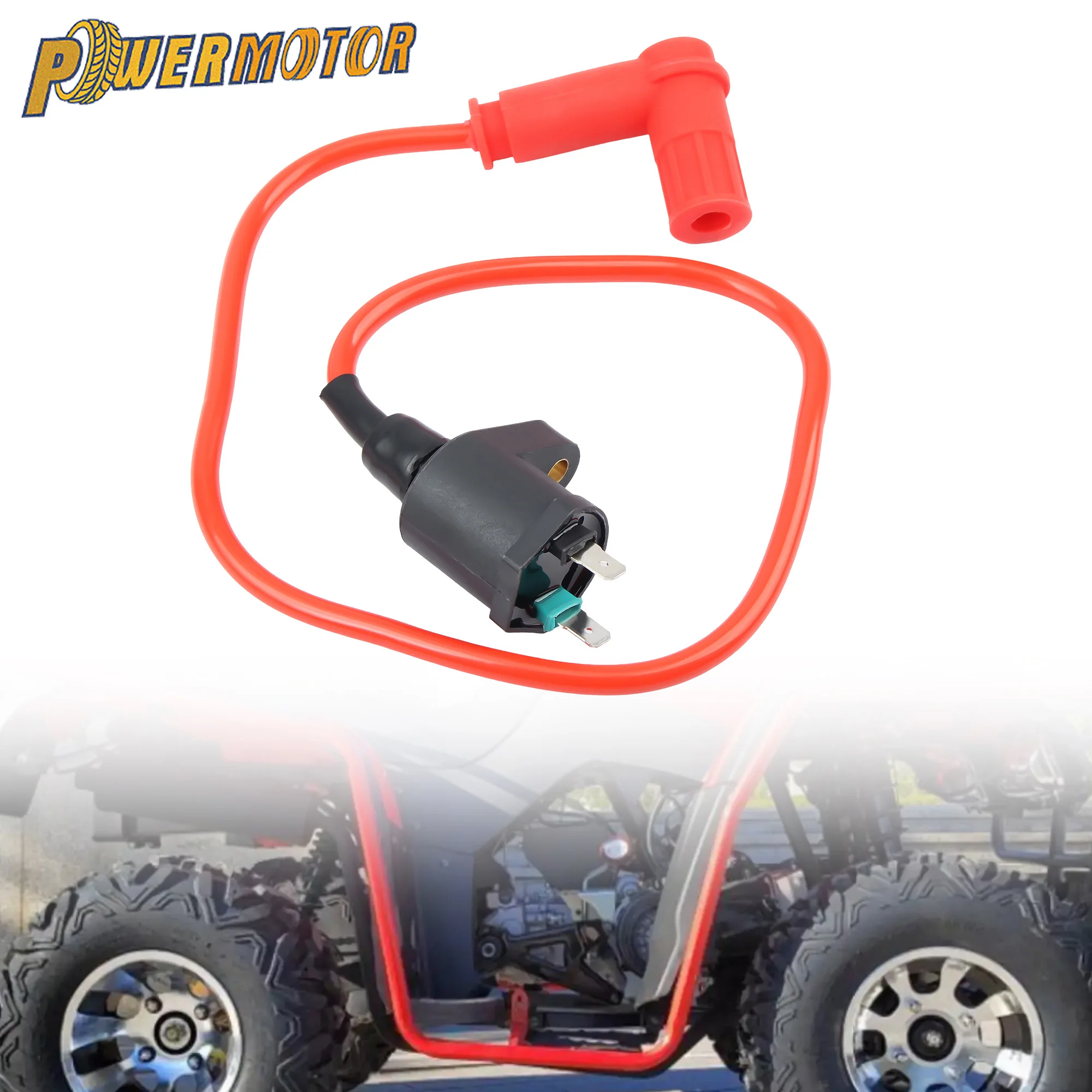 

Motorcycle Ignition Coil Replacement Parts For 50cc to 250cc 90cc 110cc 125cc Dirt Pit Bike ATV Quad Go Kart Motocross Moped
