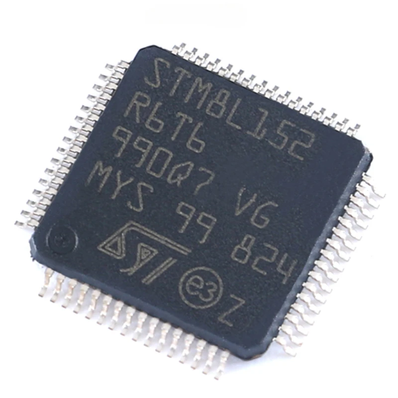 

Original genuine STM8L152R6T6 LQFP-64 16MHz/32KB flash memory/8-bit microcontroller MCU