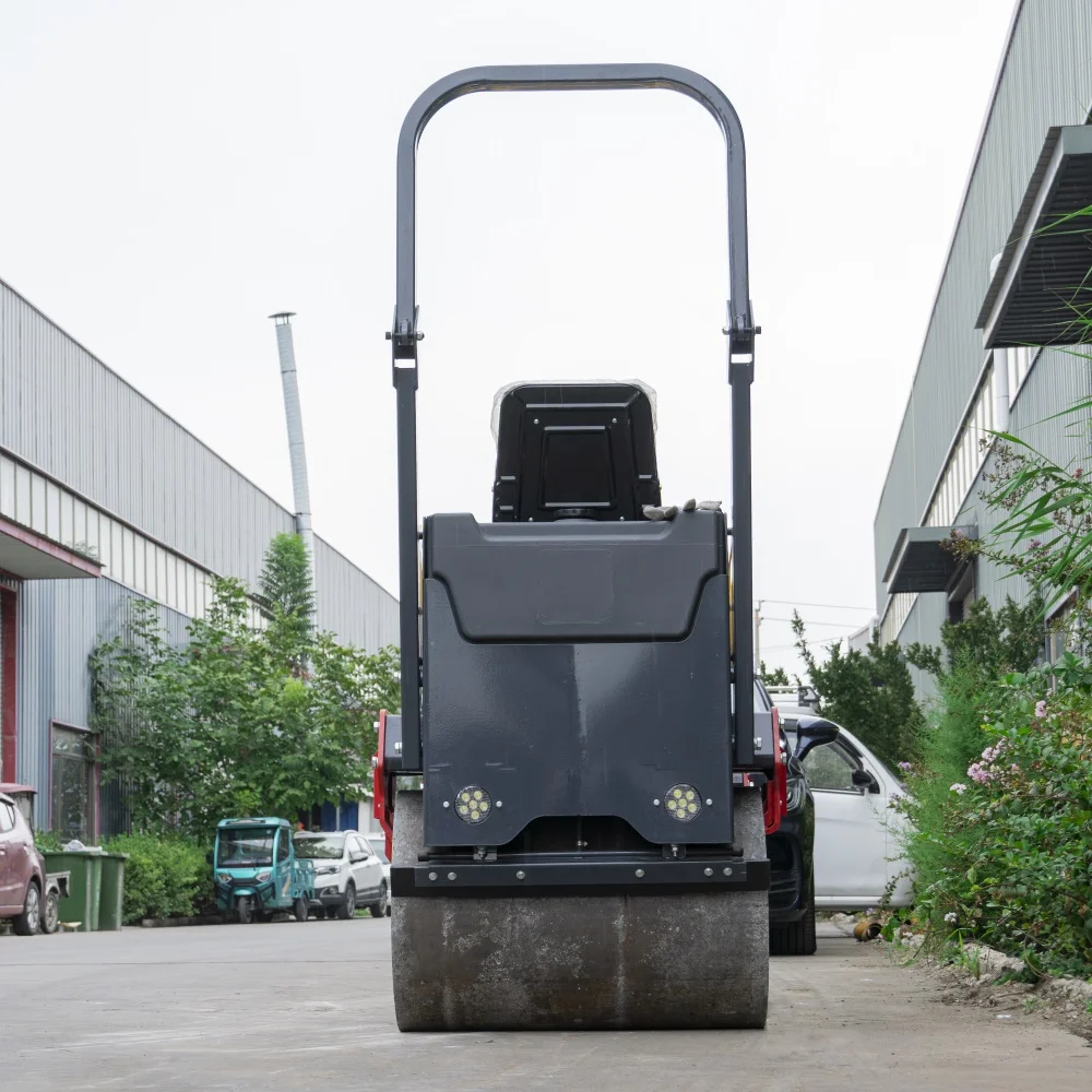 سعر المصنع الشركة المصنعة الهيدروليكية 1.5 طن تهتز الطريق الأسطوانة المضغوط HT-1500 محرك Huade نظام كامل #6