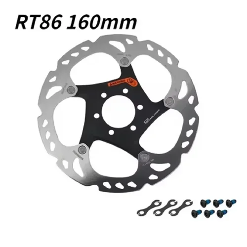 Imagen 2 del producto SHIMANO XT SM RT86 tecnología de punto de hielo disco de freno 6 pernos M8000 disco de bicicletas de montaña SHIMANO RT86 160MM