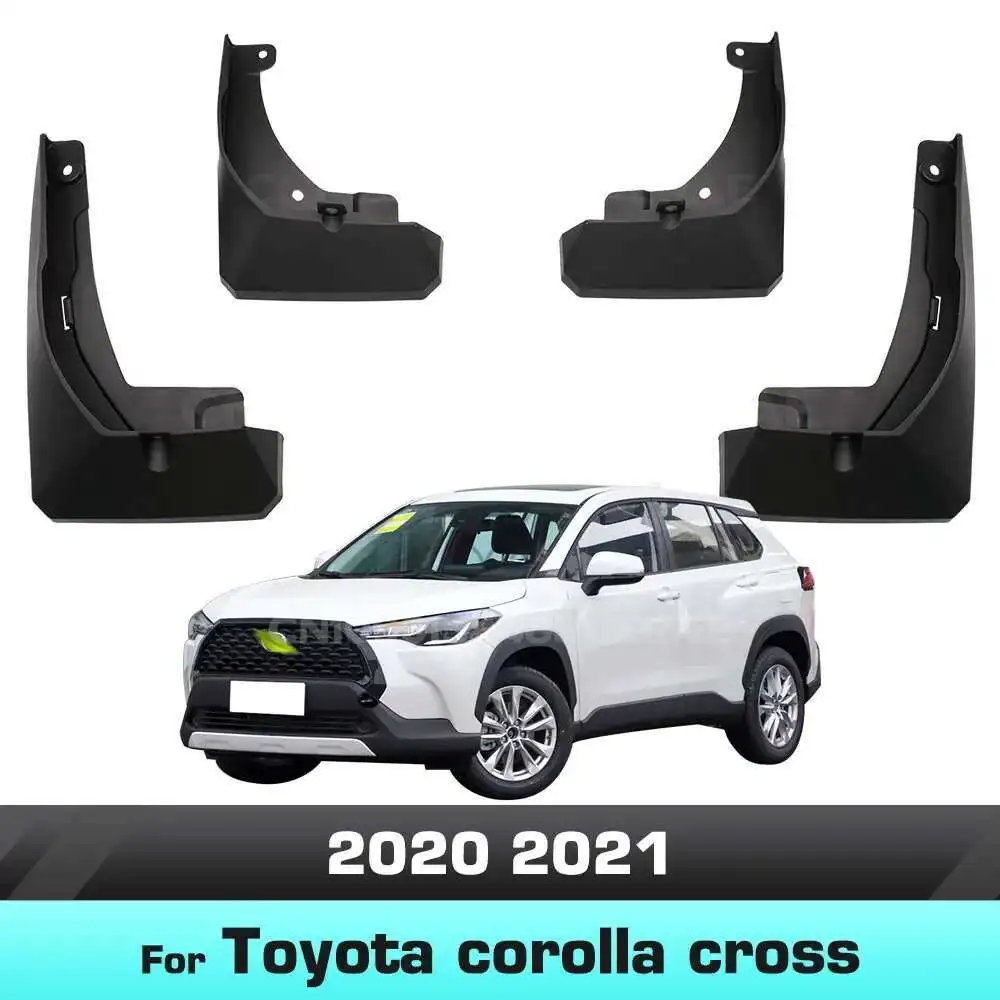 

For Toyota corolla cross 2020 2021 Fender Mudguard Mud Flaps Guard Splash Flap Mudguards Car Accessories