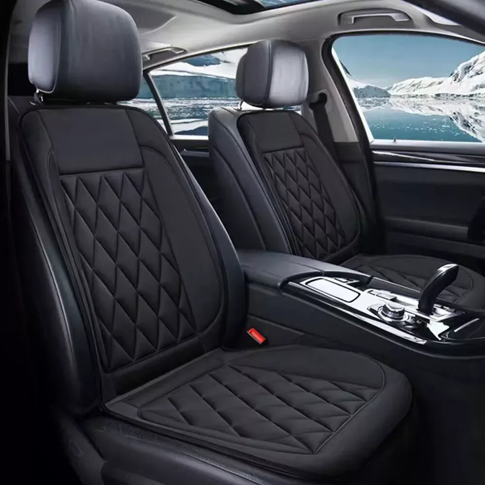 

Car Heated Seat Cushion Winter Vehicle Heated Seat Cover 12V24V Universal Car Seat Protector Cover Selectric Heating Cushion ﻿