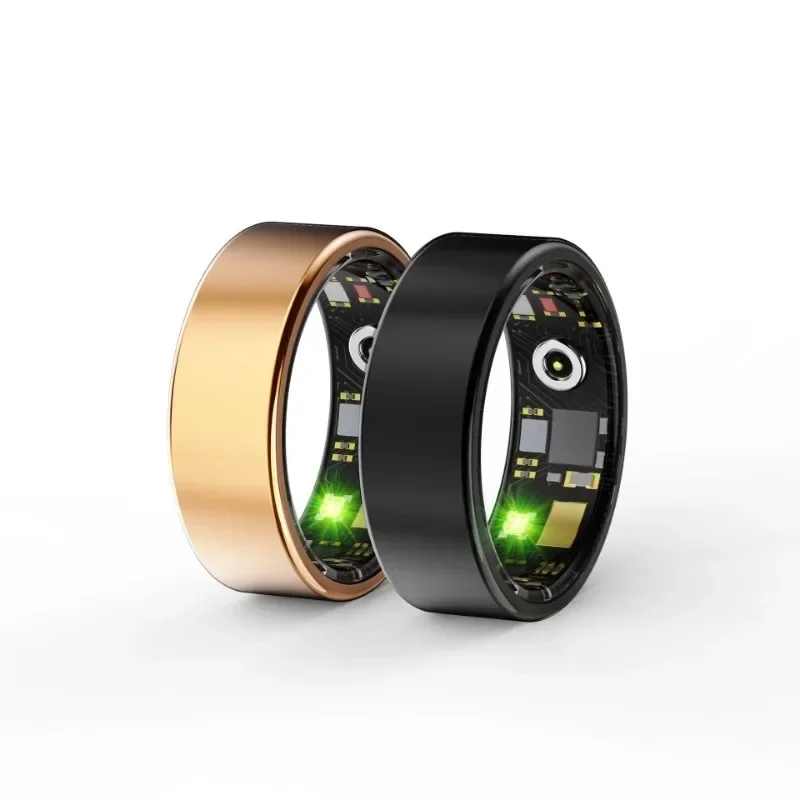 Smart Ring Multifunktionale Gesundheit Tracker Herzfrequenz Blut Sauerstoff Monitor Wasserdicht Männer Frauen Bluetooth Ring Schlaf Fitness