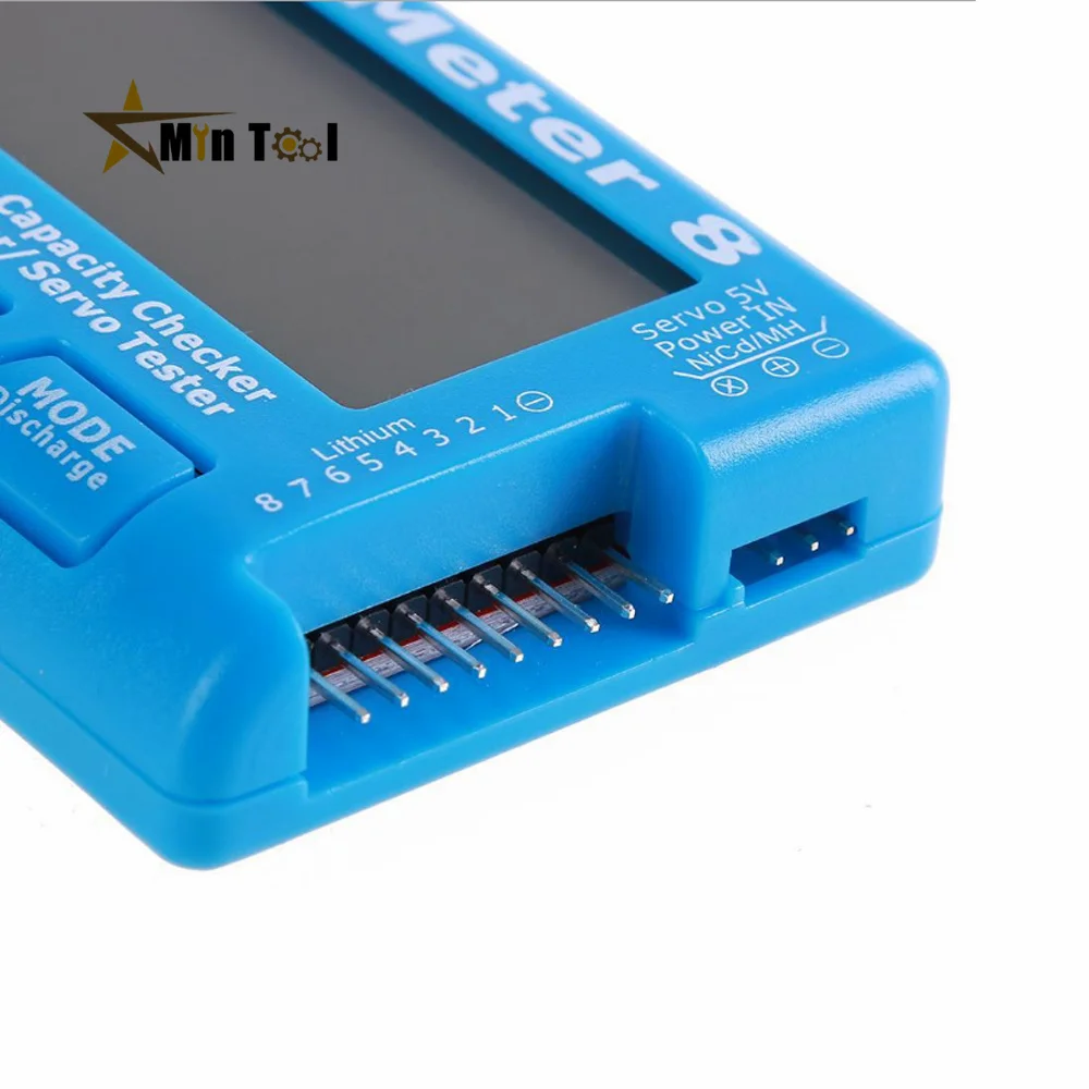 LCD Digital Battery Capacity Checker CellMeter RC CellMeter 8 2-8S 4-8S Servo LiPo Li-lon NiMH Battery Tester Electrician Tool