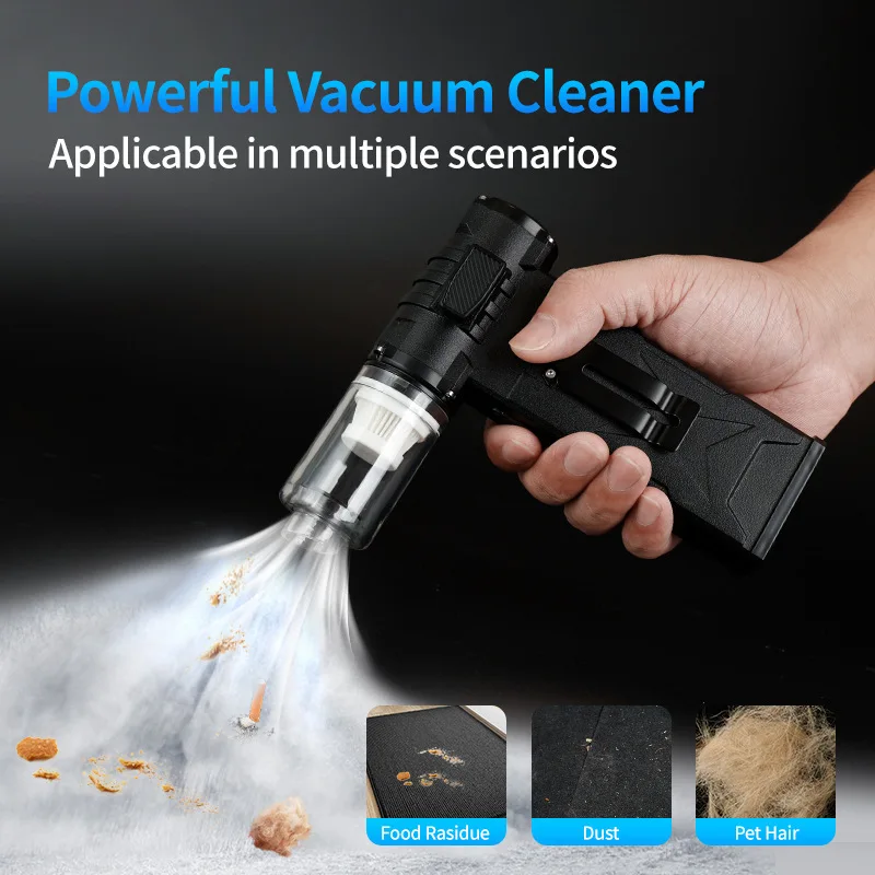 980000RPM 강력한 에어 블로워 브러시리스 모터 강력한 팬 진공 청소기 강한 바람 53m/s 터보 제트 블로워 타입-C 충전