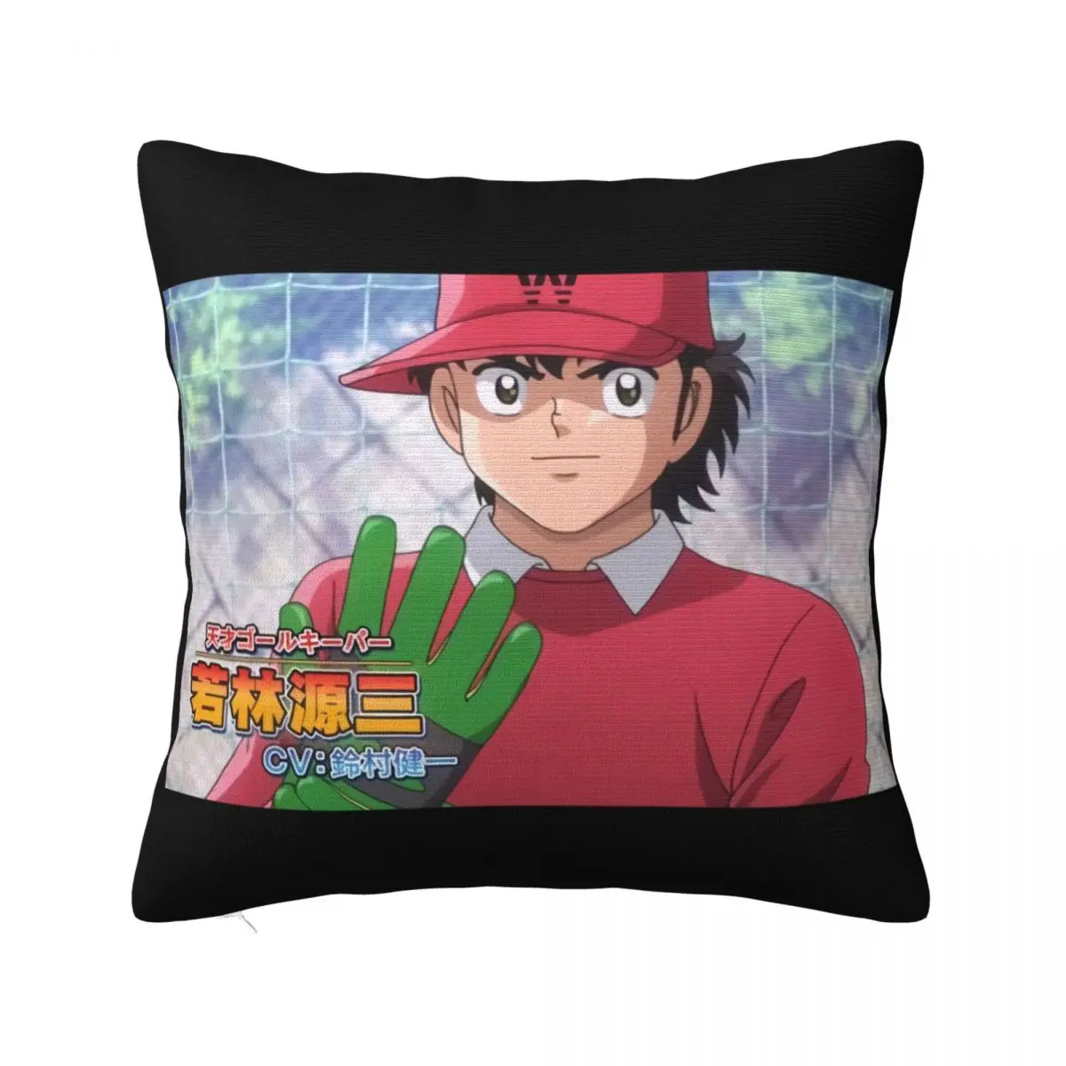 Tr Em Ao Thun Olive Va Tom Nguoi Bao Ve Doi Truong Tsubasa Manga Hoat Hnh Bong Da Hip-Hop Cheap Price Swag Pillow Case