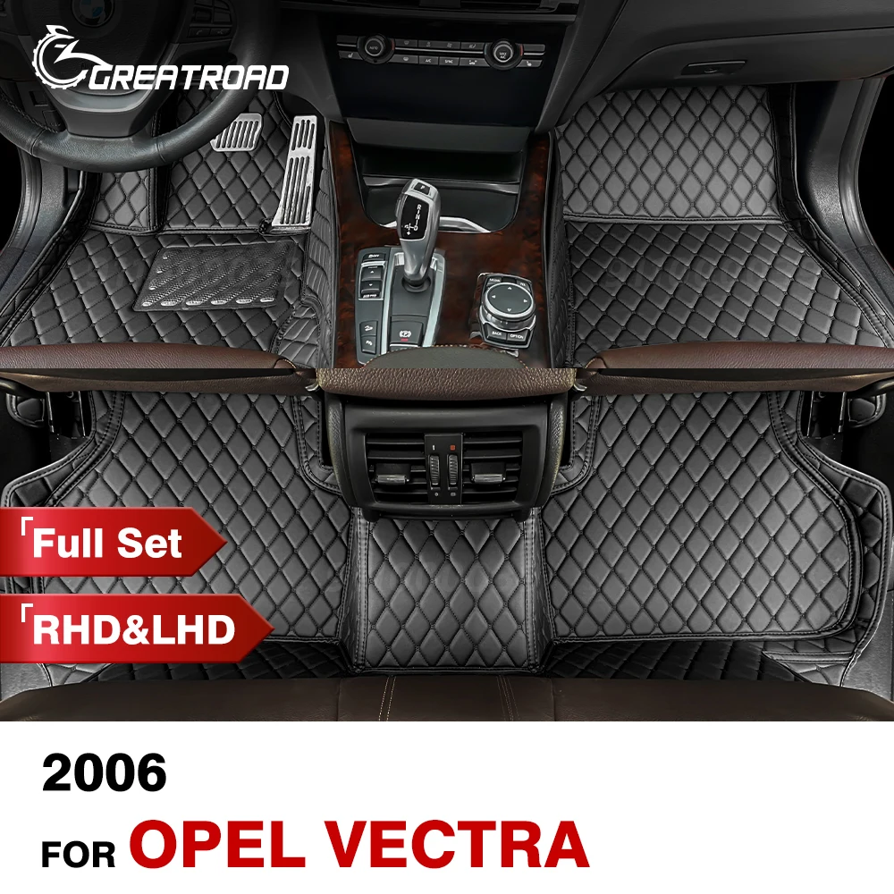 

Car Floor Mats For Opel Vectra 2006 Custom Auto Foot Pads Automobile Carpet Cover Interior Accessories