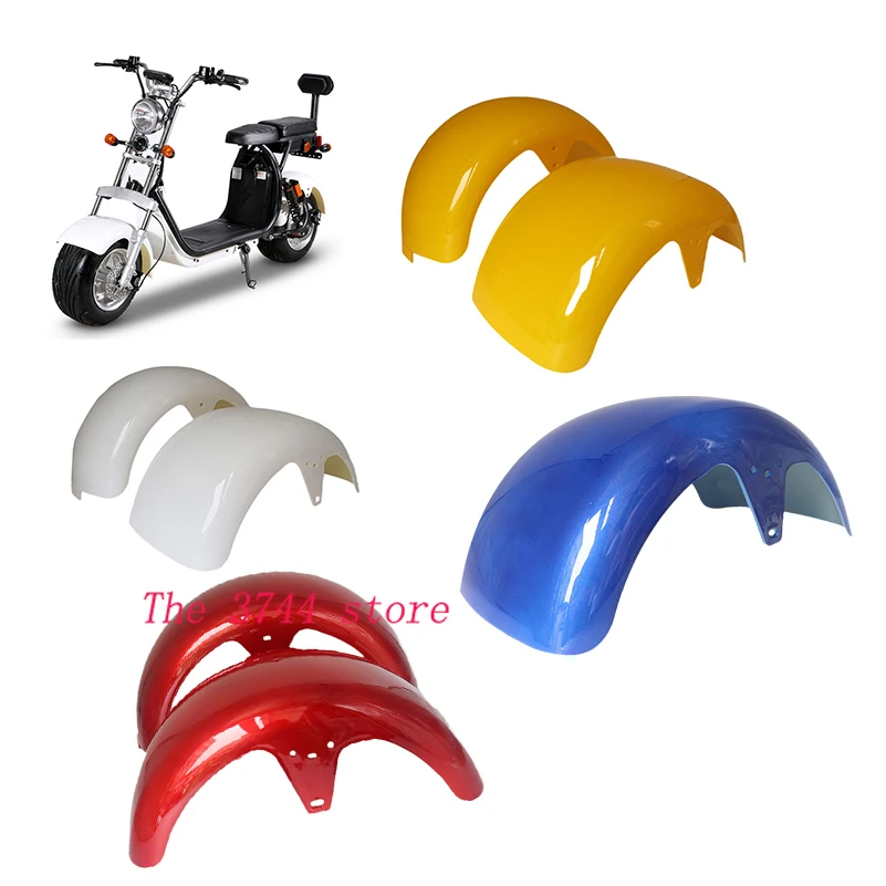 Plastic Mudguards Parts Shell Flaps Front or Rear Fender For China Harley Citycoco Electric Scooter Accessories