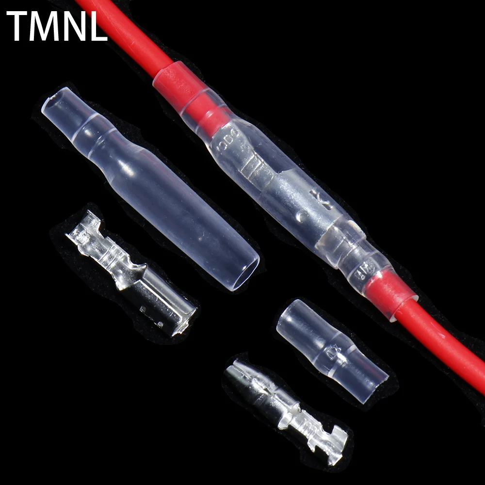 4.0mm Bullet Terminals Connector Insulating Sleeves Car Motorcycle  Truck Brass Socket Clear Covers bullet electrical Cold pres