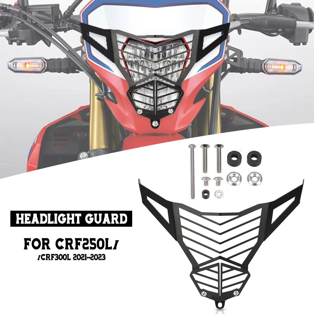 

Accessories FOR HONDA CRF250L/CRF300L 2021 2022 2023 Motorcycle Headlight Guard Headlam Protector Shield Stainless Steel﻿﻿