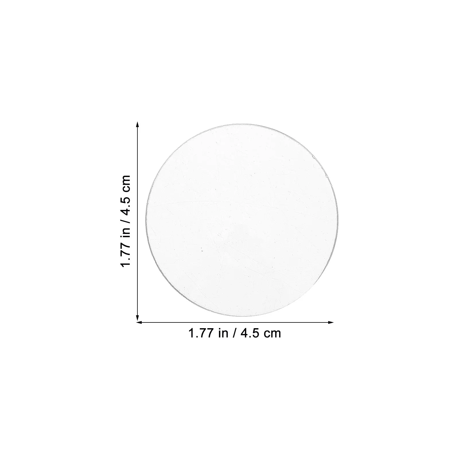 10Pcs Glass Surface Dish Laboratory Transparent Watch Glass Multi-Functional Evaporating Dish Beaker Cover Carrier for Chemistry