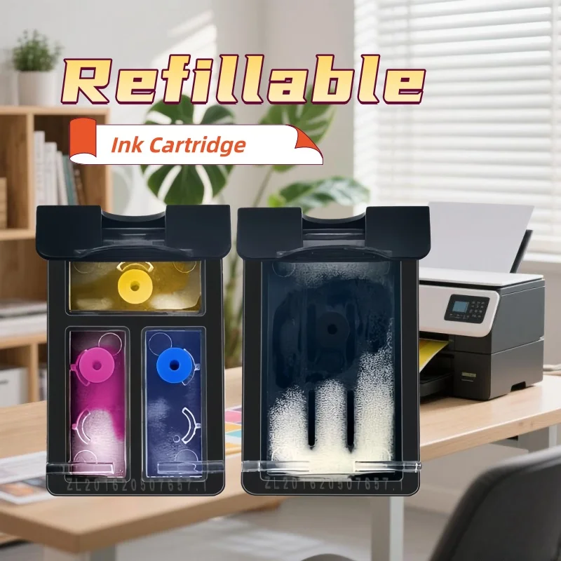 

651XL Replacement Refillable hp651 Ink Cartridge for hp 651 for HP Deskjet Ink Advantage 5575 5645 OfficeJet 202/202c/252/252c