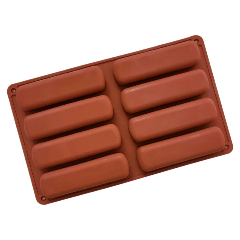 1pc, 8-Cavity Silicone Soap Making Mold, Suitable for Polymer Clay, DIY Crafts, Candle Creation - Durable, Easy to Us image 5