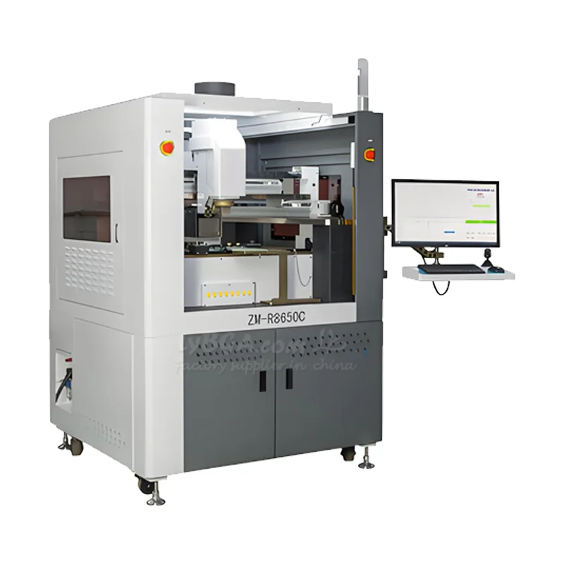 Estação de retrabalho automática LYBGA ZM-R8650C Máquina de dessoldagem automática personalizada para placas PCB grandes Alimentação de pré-aquecimento inferior
