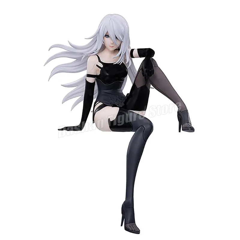 Anime NieR:Automata YoRHa A No.2 Type B Action Figure Noodle Stopper 2B 9S Sitting Posture Figures Collection Figures Model Toys