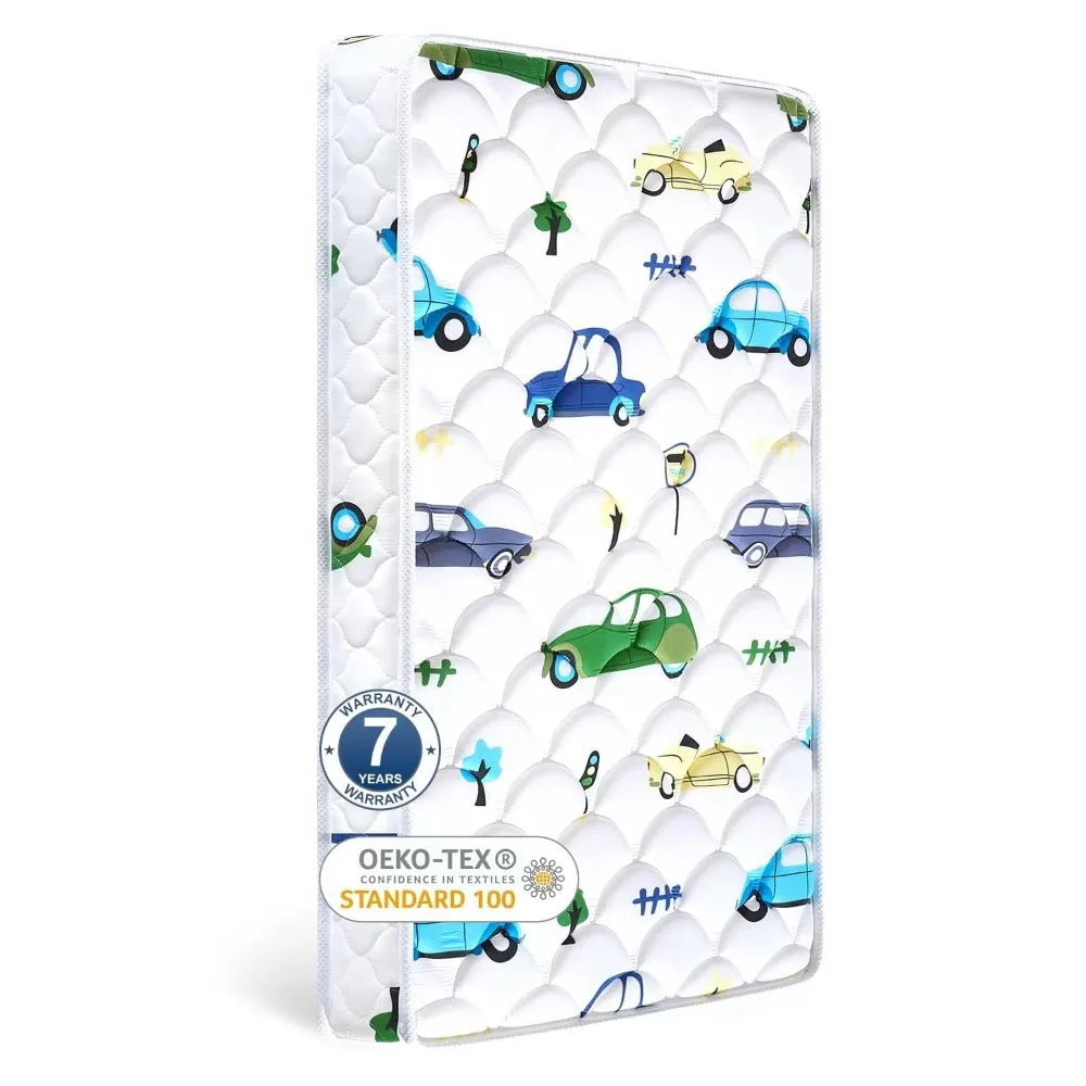 

2025 Premium Foam Baby Crib Mattress & Toddler Mattress–Breathable- 52" x 27.6" x 5",Non-Toxic, 100% Soft