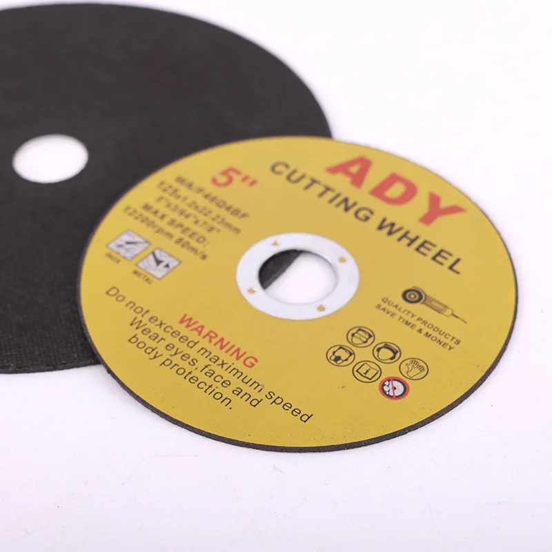 شفرة قطع عجلة طحن الراتنج مقاس 4-9 بوصة، شفرة قطع وتلميع معدنية من الفولاذ المقاوم للصدأ، متوفرة بمواصفات متعددة