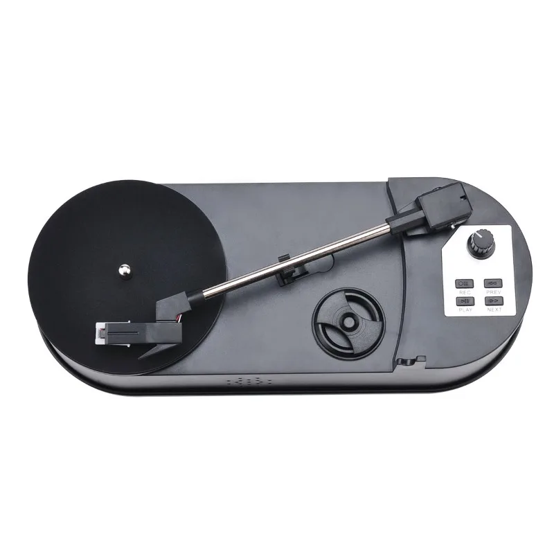 Ezcap613P mini vinyl record player, electric singing, phonograph, direct turn U disk MP3 double speed 33 45 rpm