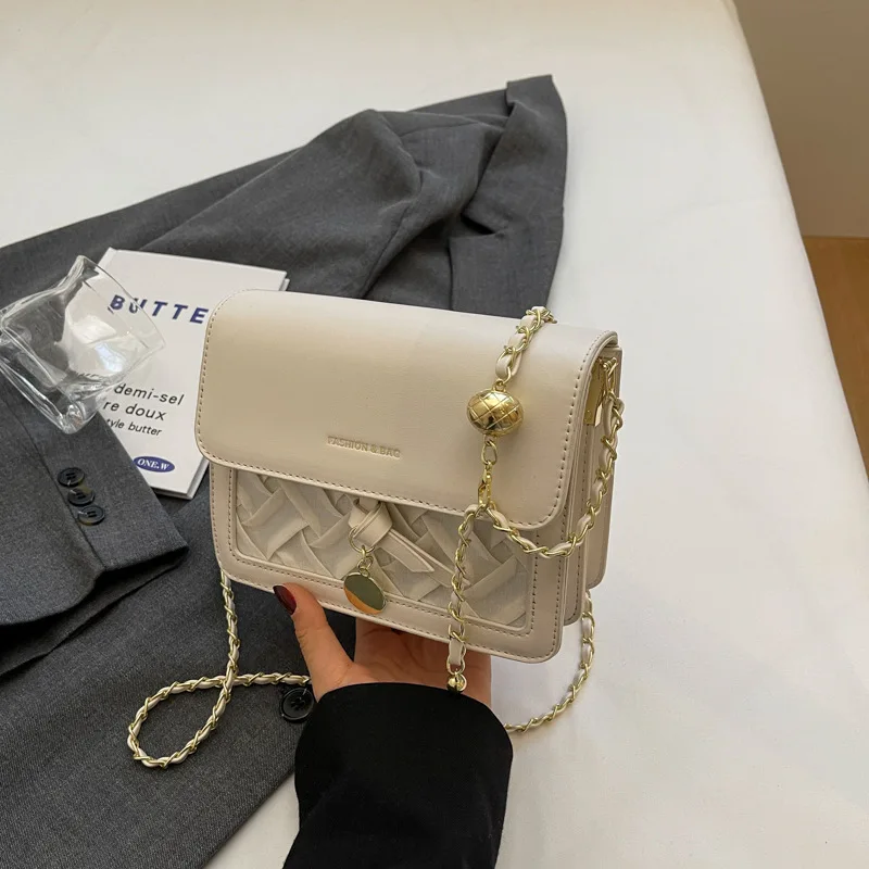 

Women's 2025 Summer New Trendy Bag - Niche Design Fashion Chain Small Square Versatile Messenger Bag