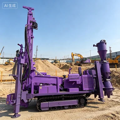 Large-Diameter Reverse Circulation Drilling Rig for Civil Engineering, Efficient Rock and Soil Drilling