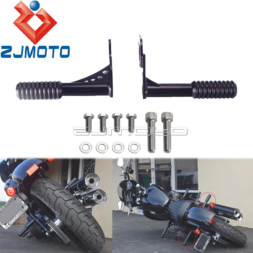 

Motorcycle Passenger Peg Crash Bars Frame Slider Bumper Engine Guard For Harley Softail Street Bob Low Rider Standard Fat Bob18+