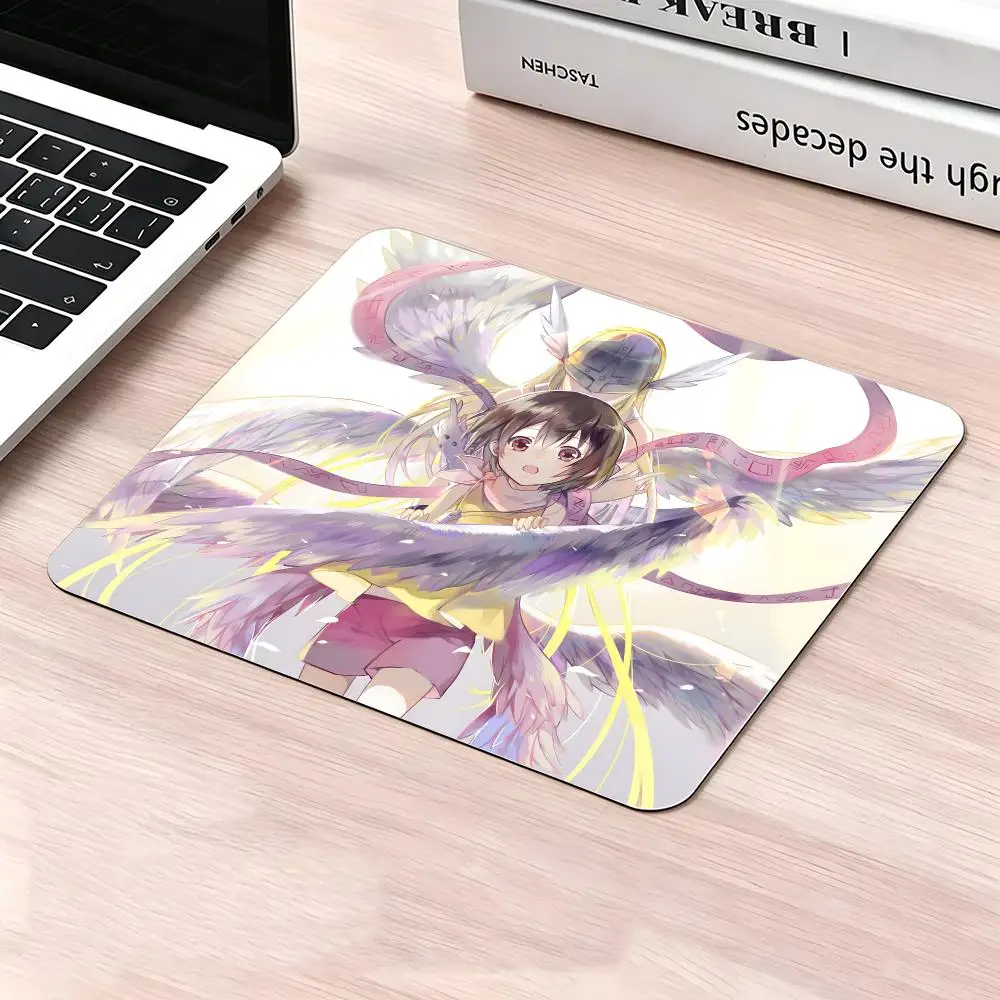 Digimon Mouse Pad Rubber Antislip Keyboard Pad Mousepad Gaming Accessories XXL Office Computer Mat
