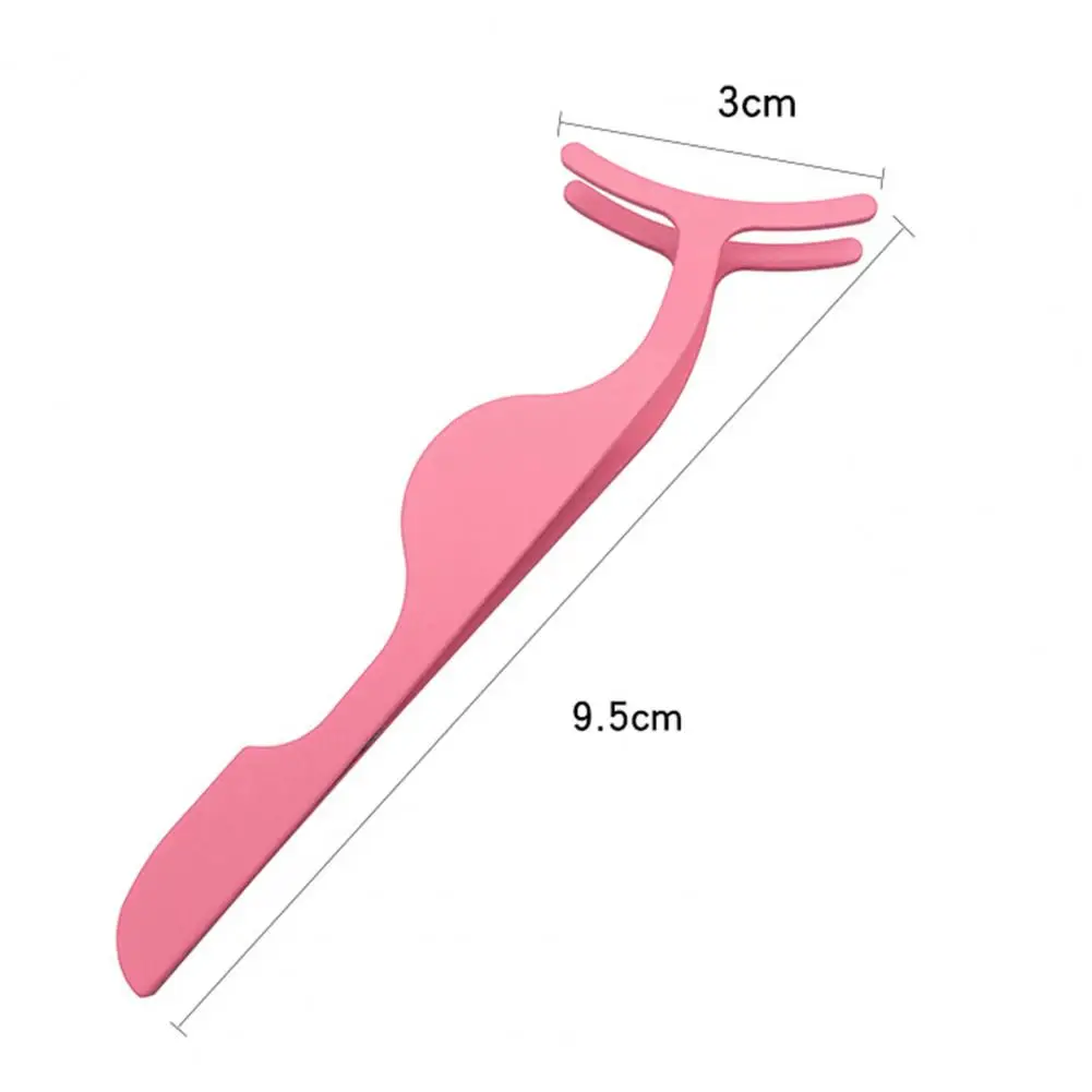 Ergonomic Portable for Magnetic Lashes Tweezer Widen Handle Eyelash Applicator Stainless Steel Eyelash False for Magnetic Lashes