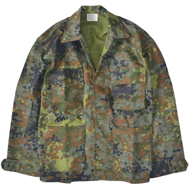 BDU Training Tactical Top Large 4 Pockets Double Layer Reinforced Twill Fabric