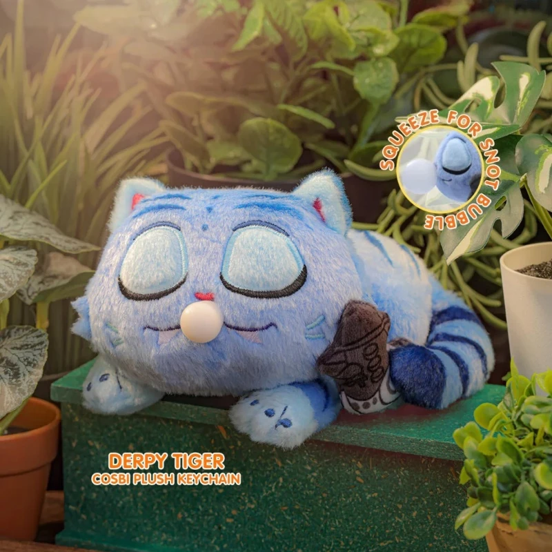 K-POP Demon Hunters DERPY TIGER COSBI Plush Keychain Collection Series Blind Box Mystery Home Ornaments Surprise Bag Decor Gifts - view 5