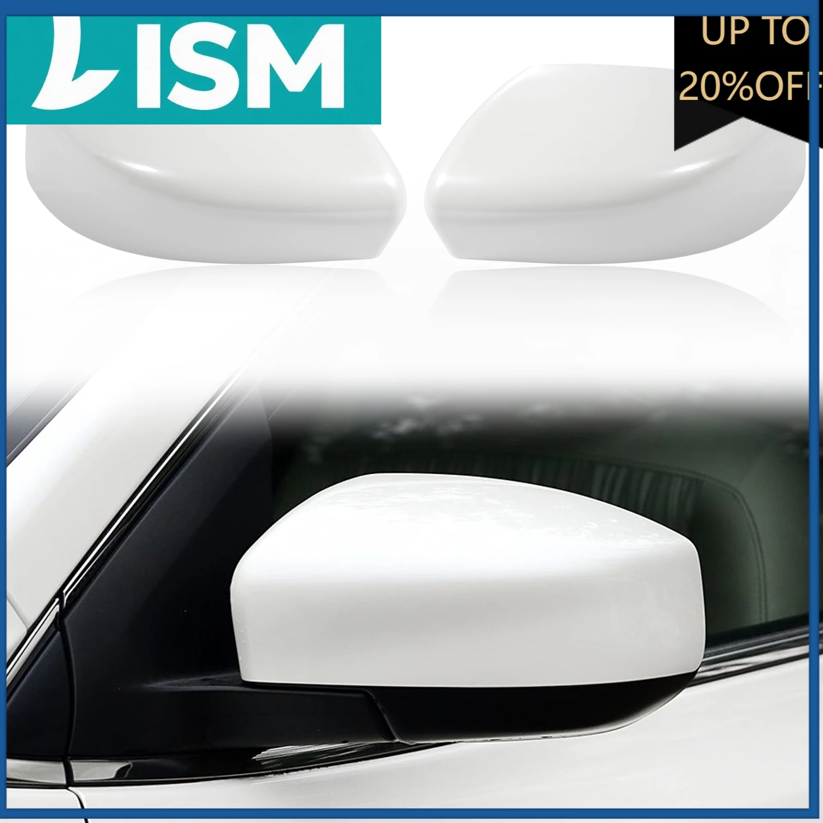 

НОВИНКА 1 крышка зеркала заднего вида автомобиля, подходит для Nissan Sentra 2013 2014 2015 2016 2017 2018 2019