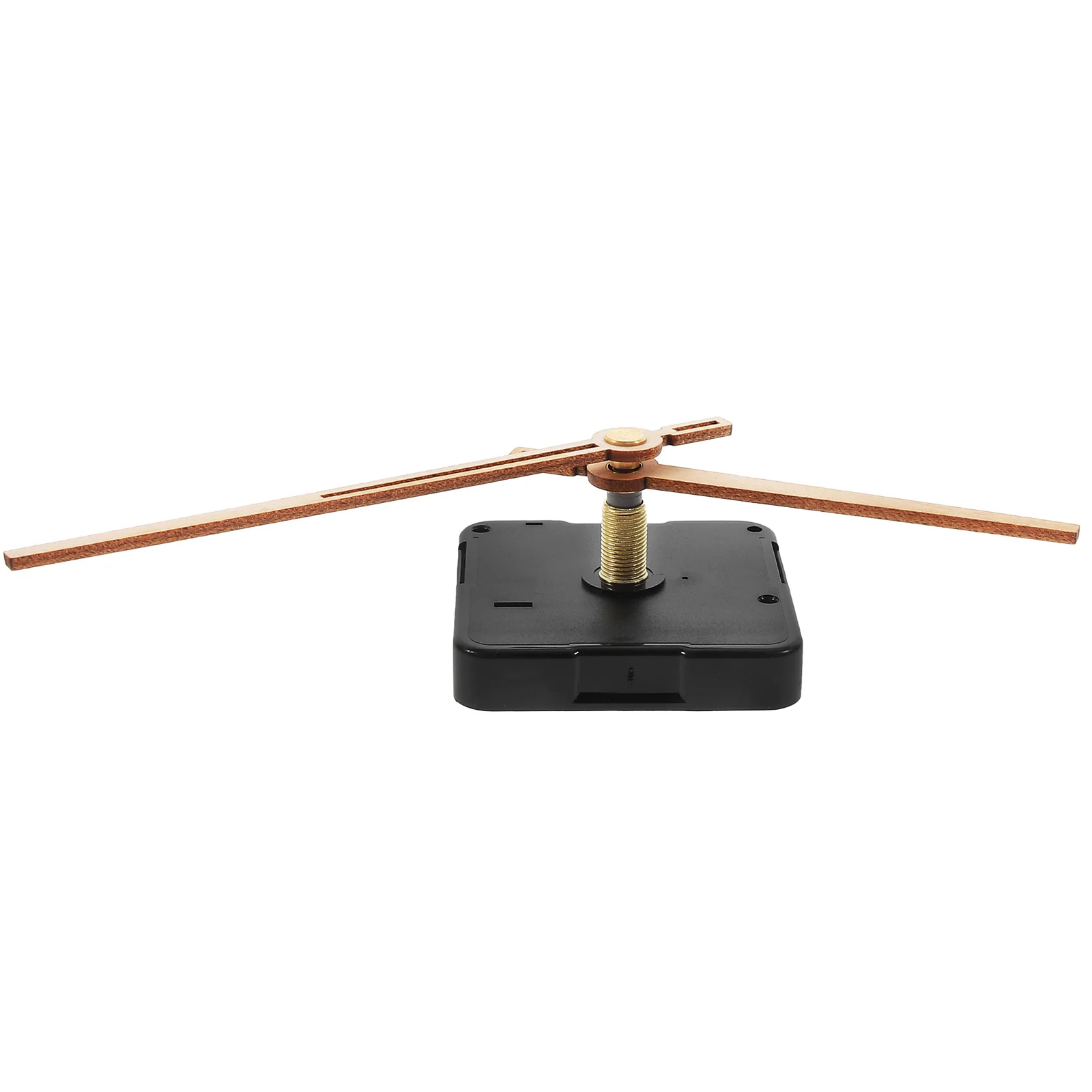

10 Inch Clock Movement Quartz Mechanism Wood Wall Motor Kit Replacement Parts 21 Straight Hollow Maple Iron Hook Long Shaft